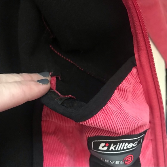 Killtec Jamila Raspberry soft shell size medium soft shell Womens jacket - Picture 12 of 16